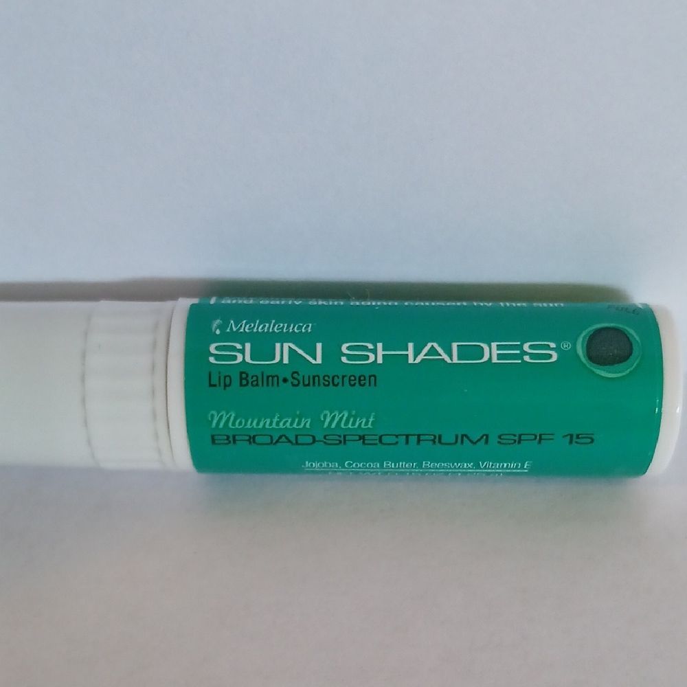 Melaleuca Sun Shades Lip Balm - Mountain Mint